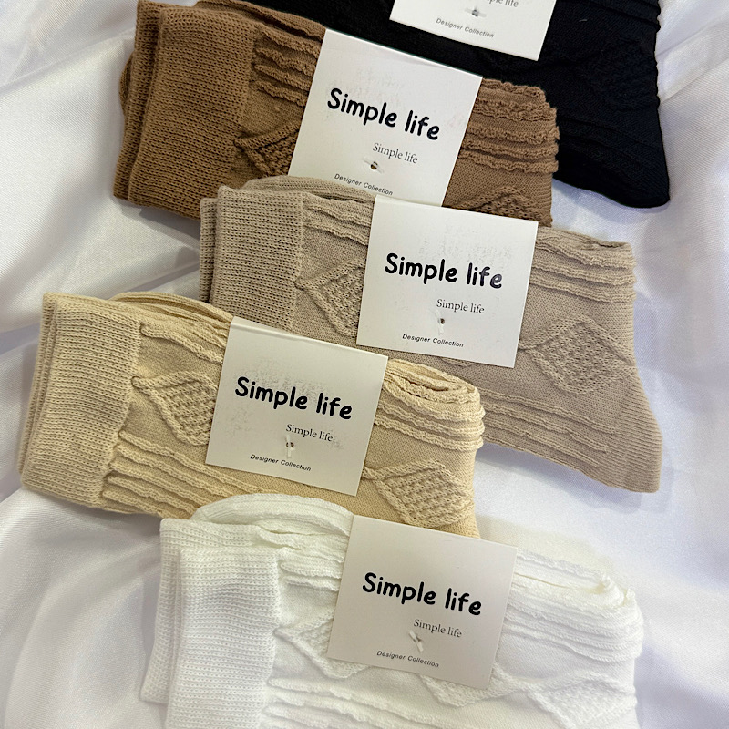 IMG_4648 جوراب ساق بلند لوزی - تصویر 1