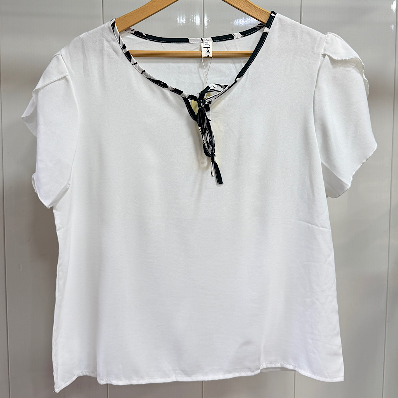 شومیز سفید حراجی ۱