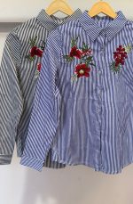 شومیز دخترانه گلدوزی آناسی - Image 2