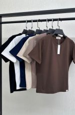 تیشرت یقه گرد لاکرا