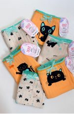 شورت عروسکی کرم زرد cat
